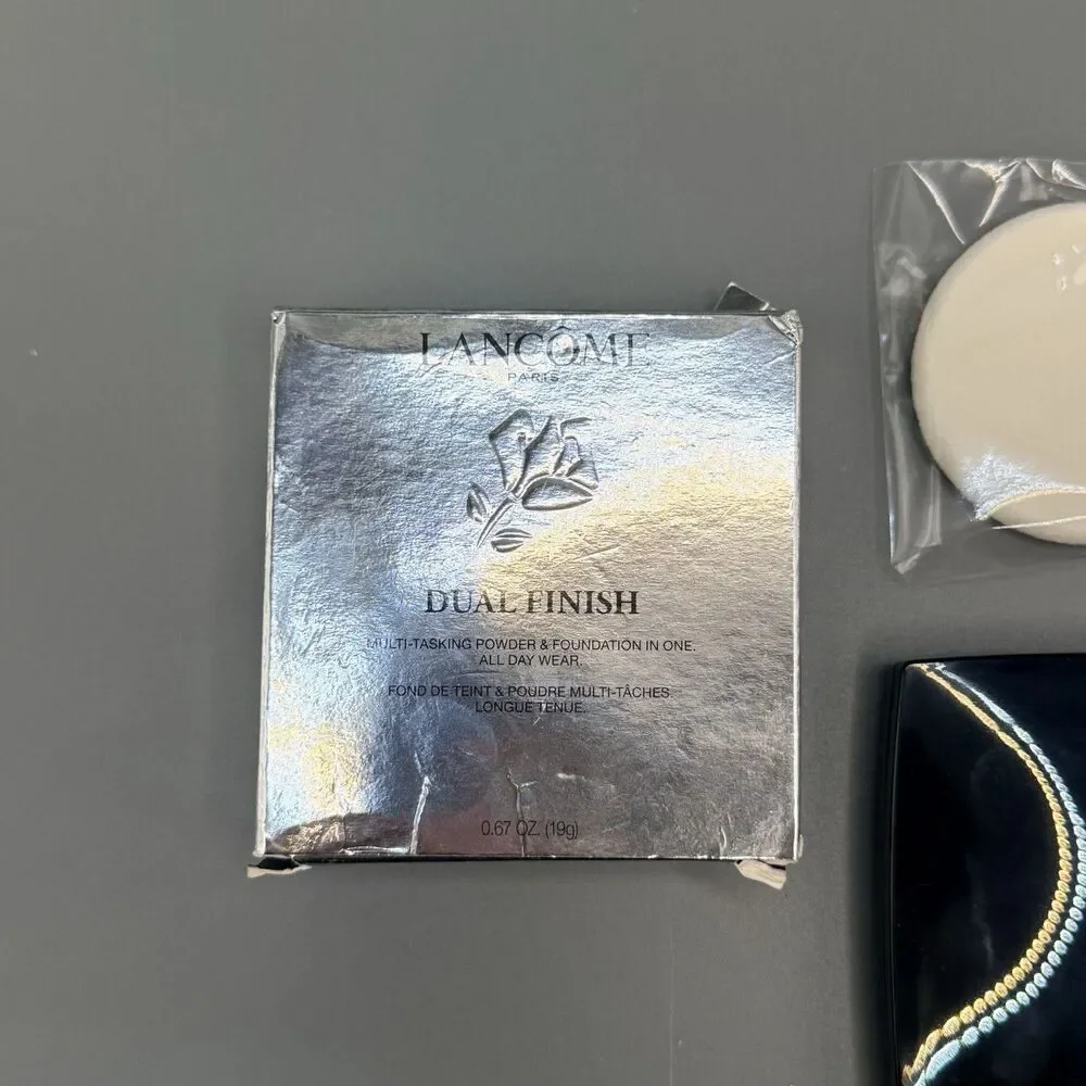 Lancome Dual Finish Powder Foundation 340N New Compact Makeup